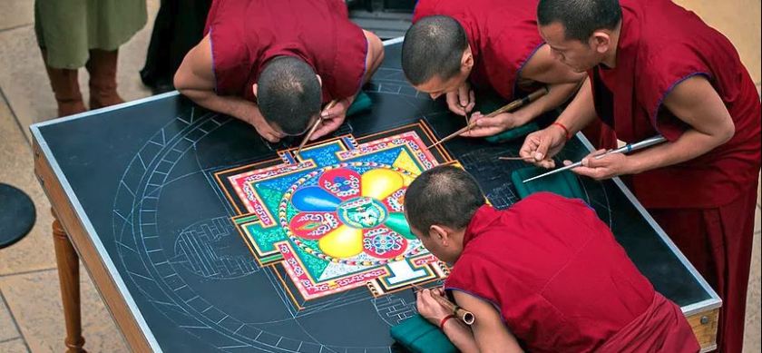 Tibetan+Monks